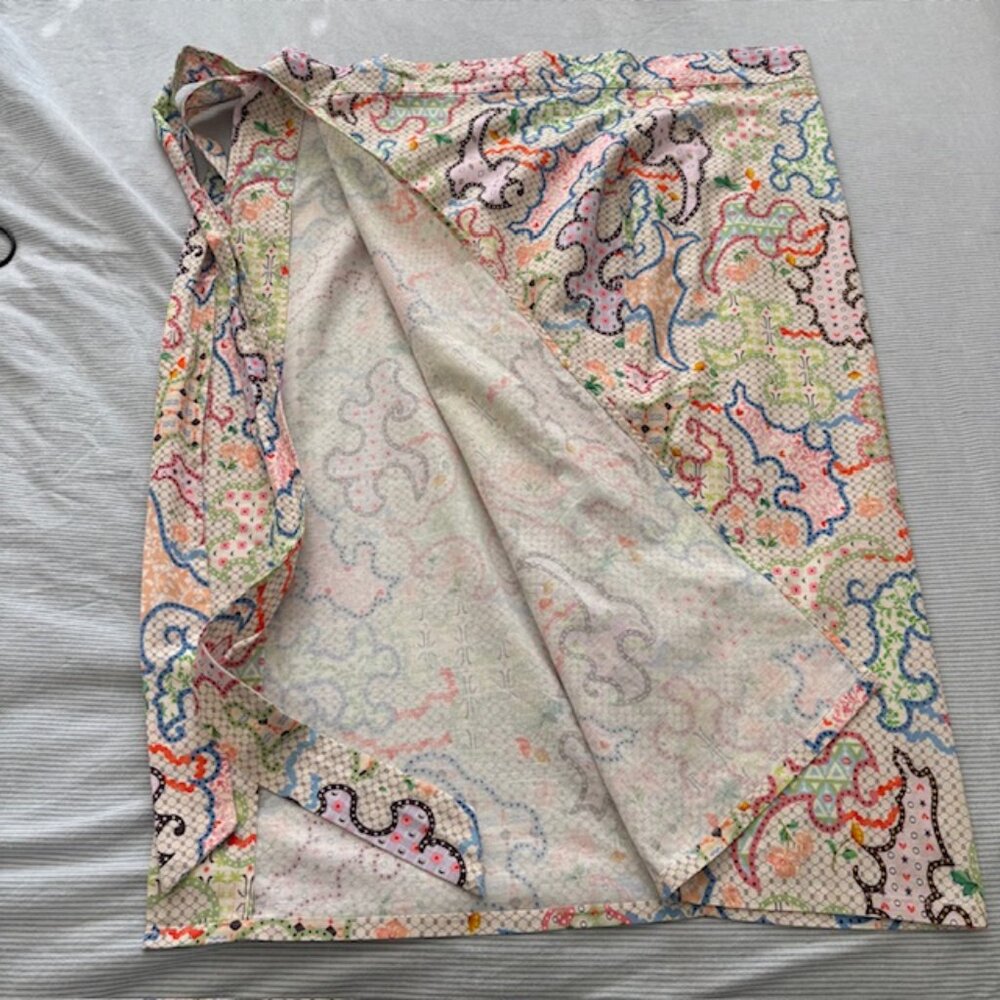 Never Fully Dressed Brand Patterned Wrap Skirt - image 8